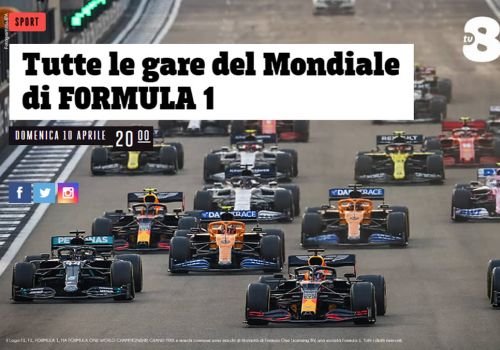 Formula 1 streaming gratis